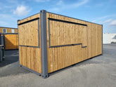 Snack-BOX Bar 20' Privilege con Rivestimento in Legno